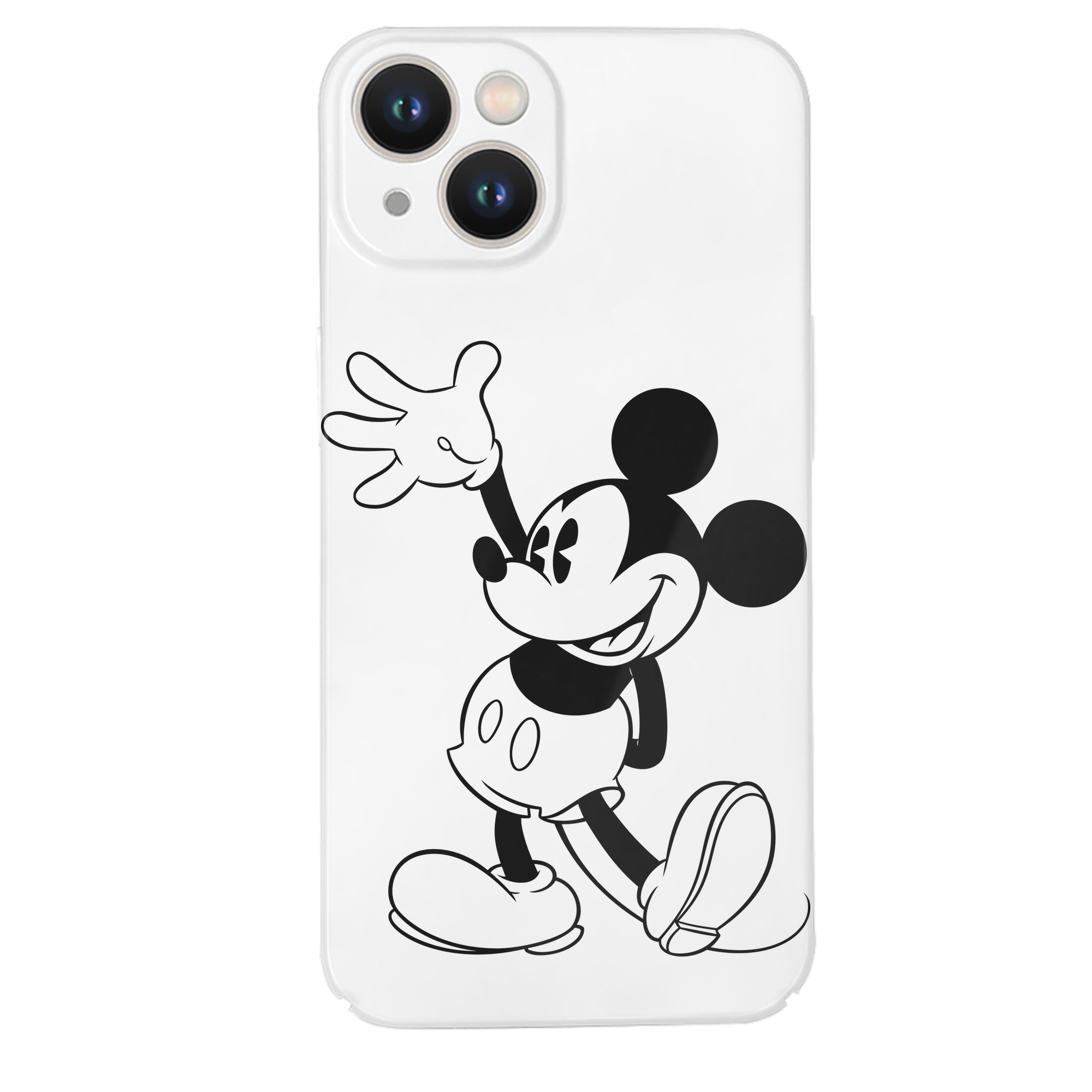 （画像用） ミッキーマウス Mickey Mouse 【iPhone 14シリーズ対応】ハードケース